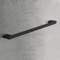 Towel Bar, Square, 24 Inch, Matte Black